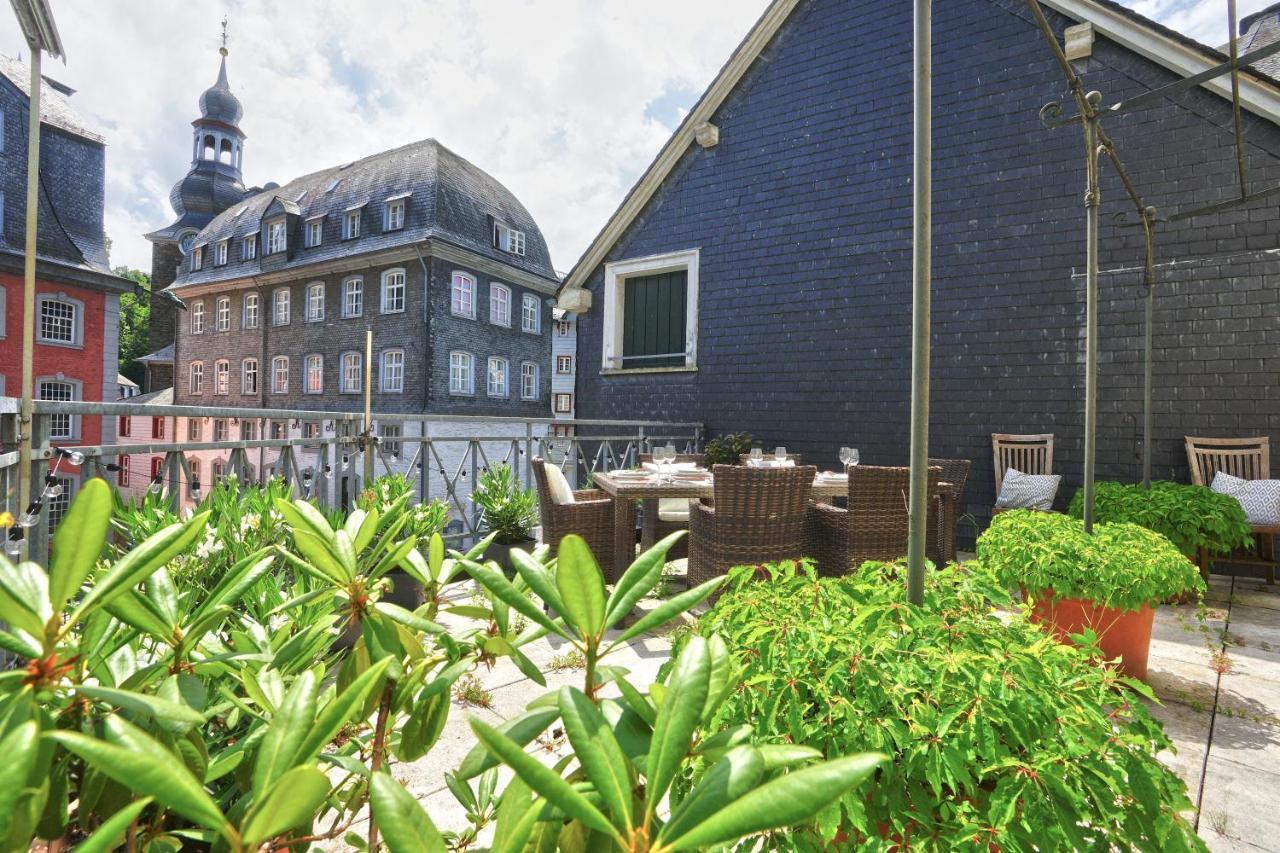 Loft13 Traumhafte Wohnung Mit Terrasse Fuer 8 Gaeste Monschau Exterior photo
